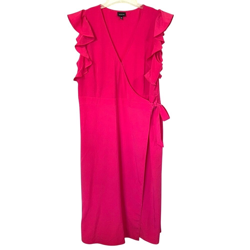 Who What Wear Long Wrap Dress XXL Derby